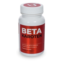 Witamina A - naturalny beta karoten 12500IU Visanto